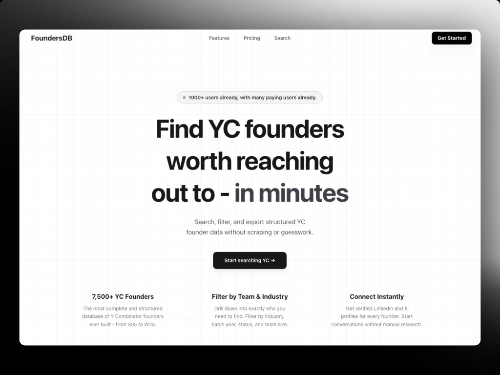 FoundersDB